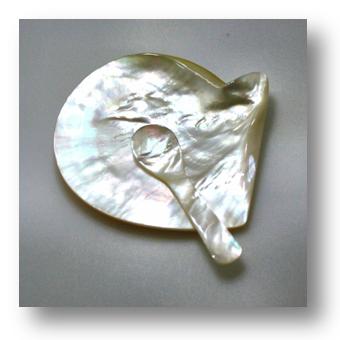 Natural Mother Of Pearl Set, Mop Dish, Mop Plate